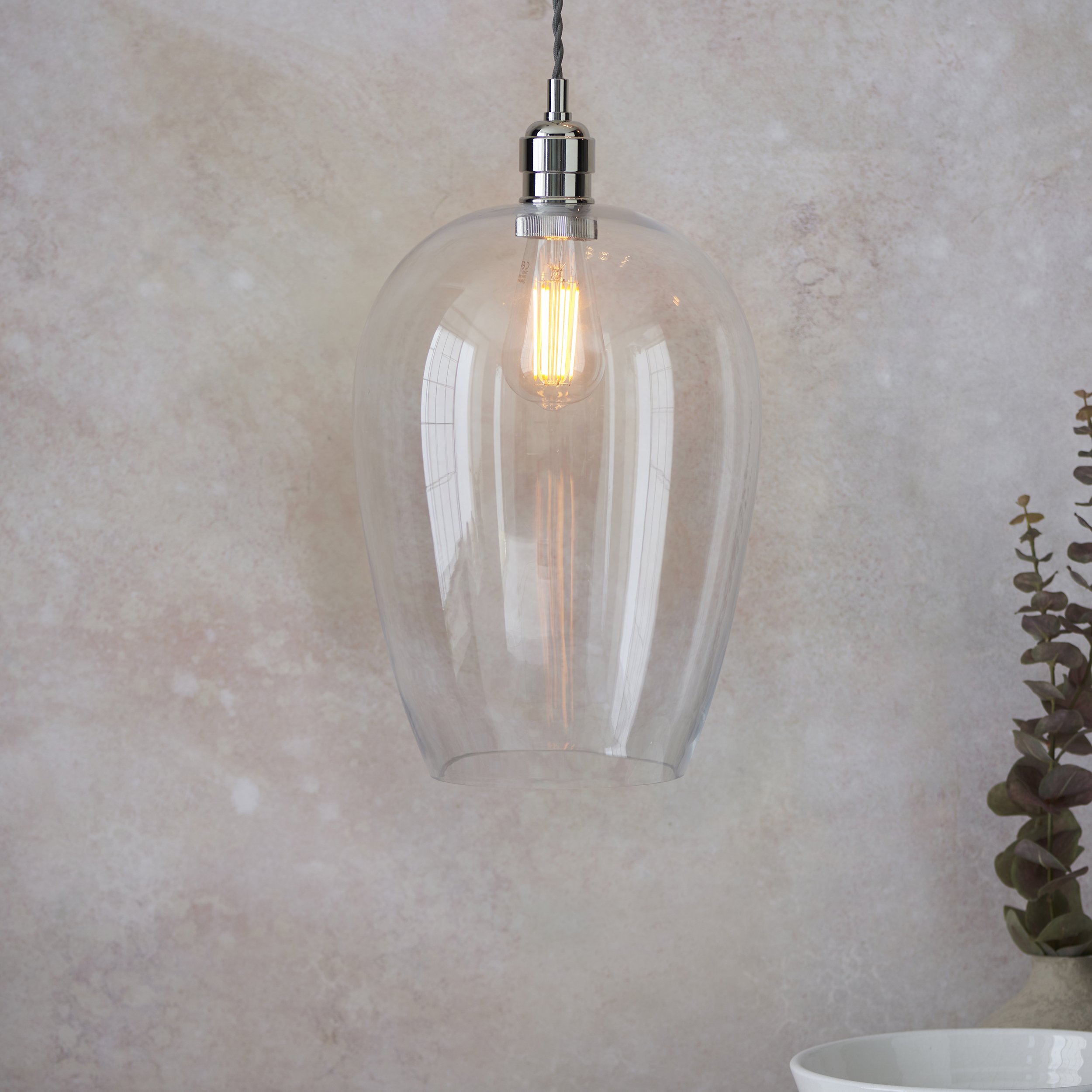 How do you clean and maintain different pendant light shades?