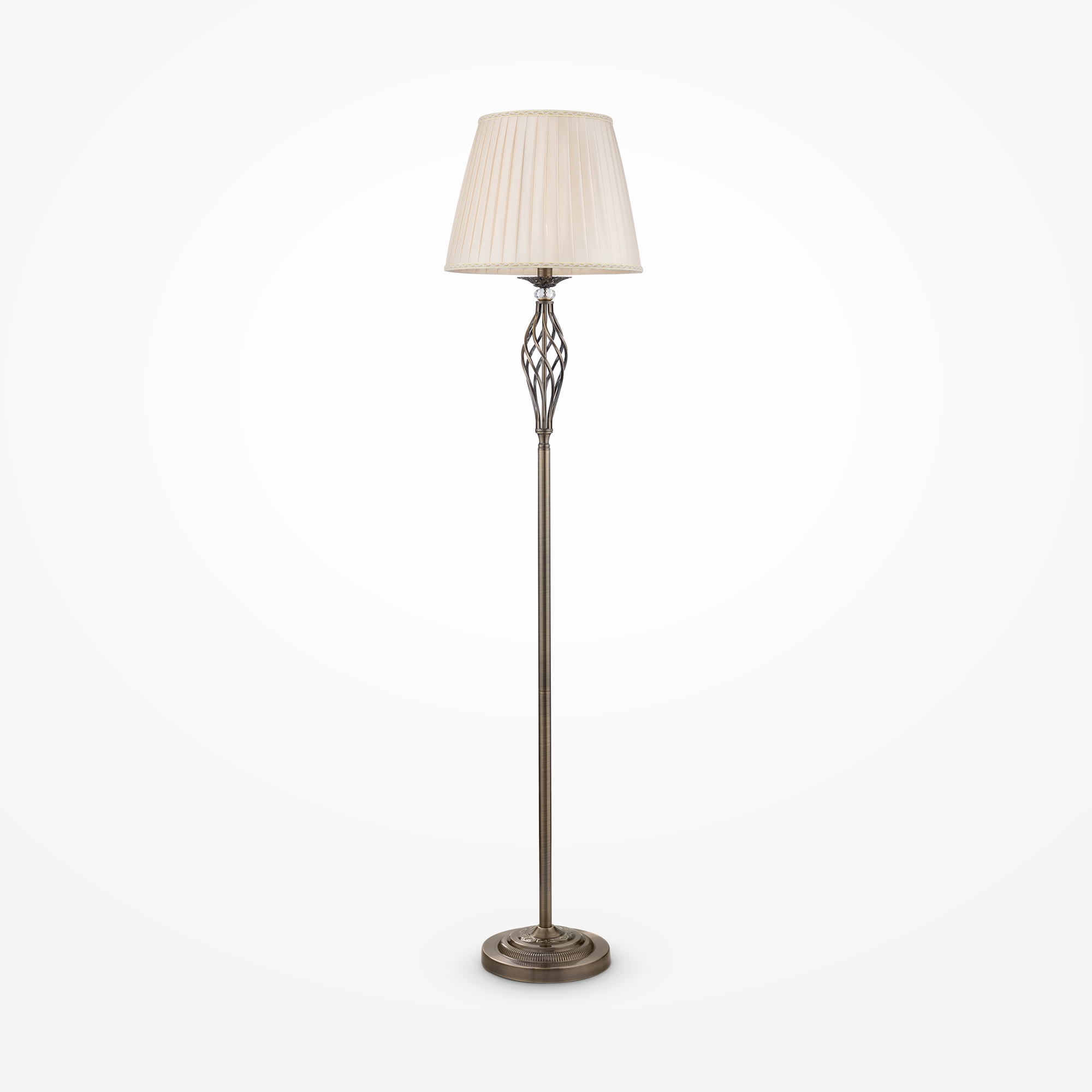 How do you fix a wobbly floor lamp?