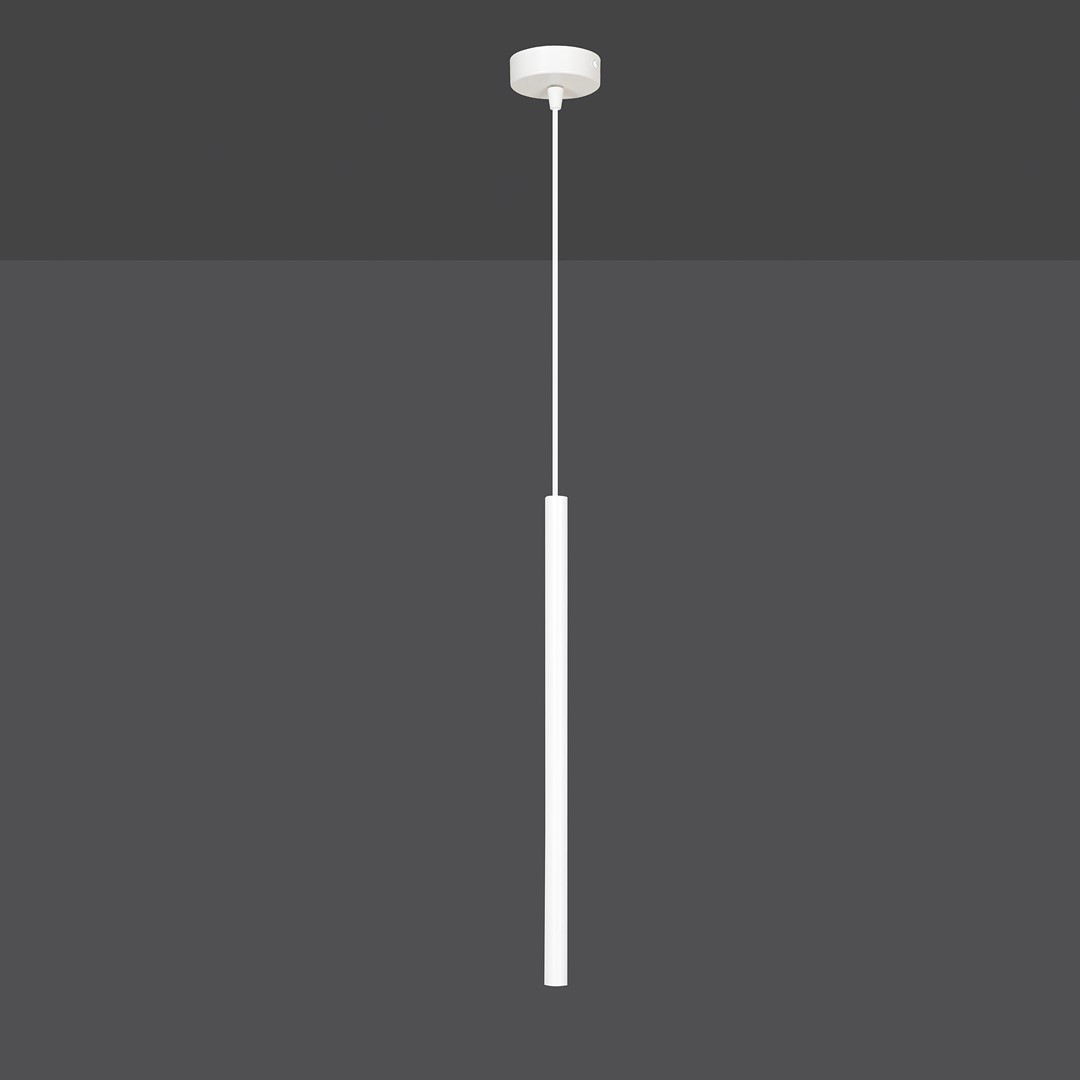 How do you install pendant lights on a sloped or vaulted ceiling?
