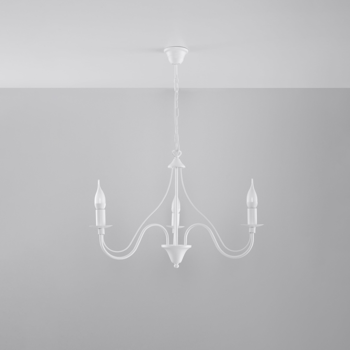 How do you dim a chandelier safely?