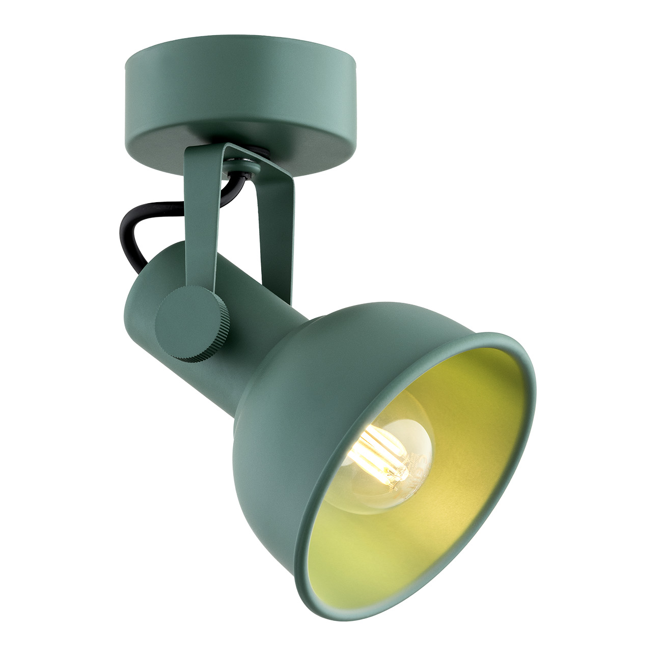 Can ceiling spotlights replace a main ceiling light?