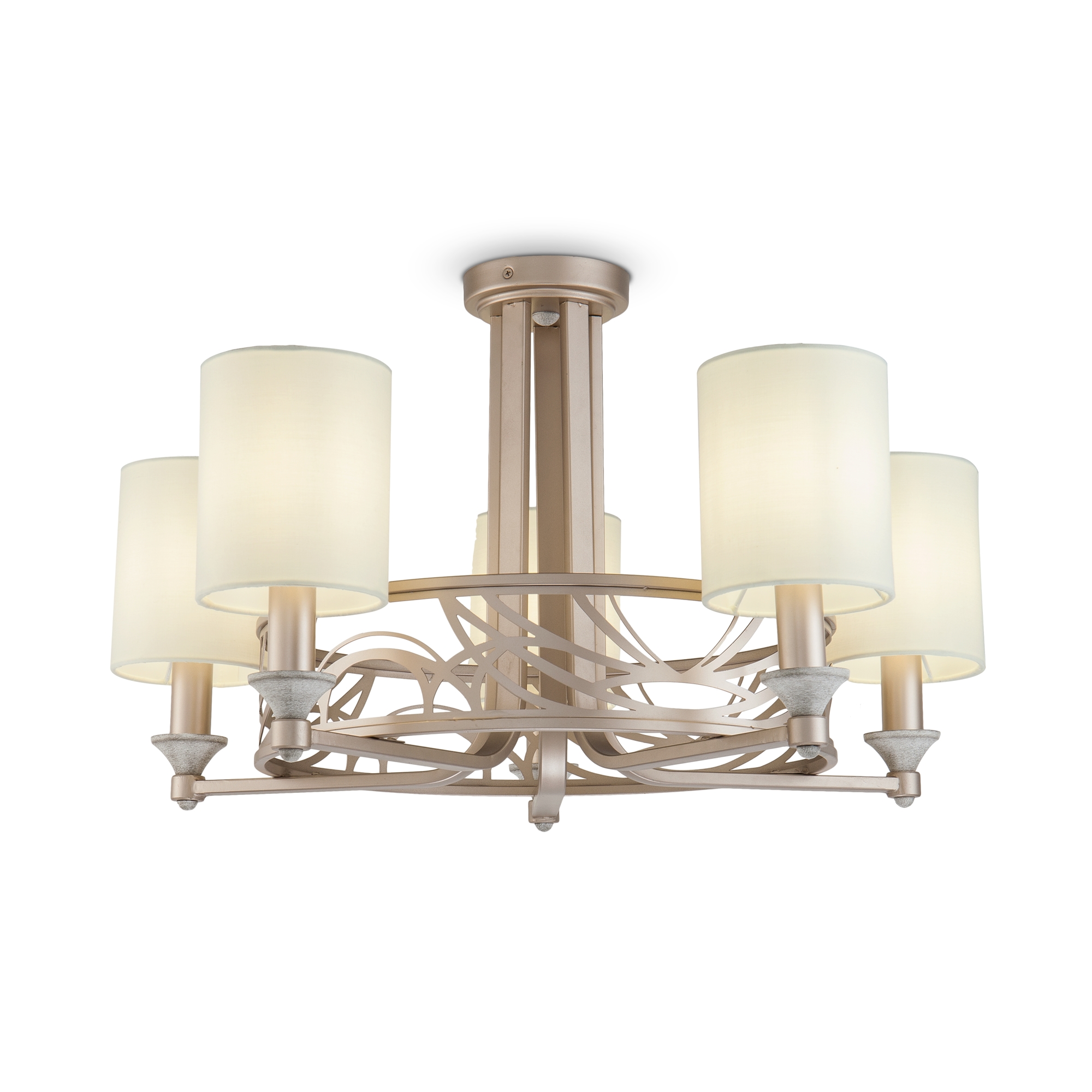 How to clean a glass chandelier without damaging it?
