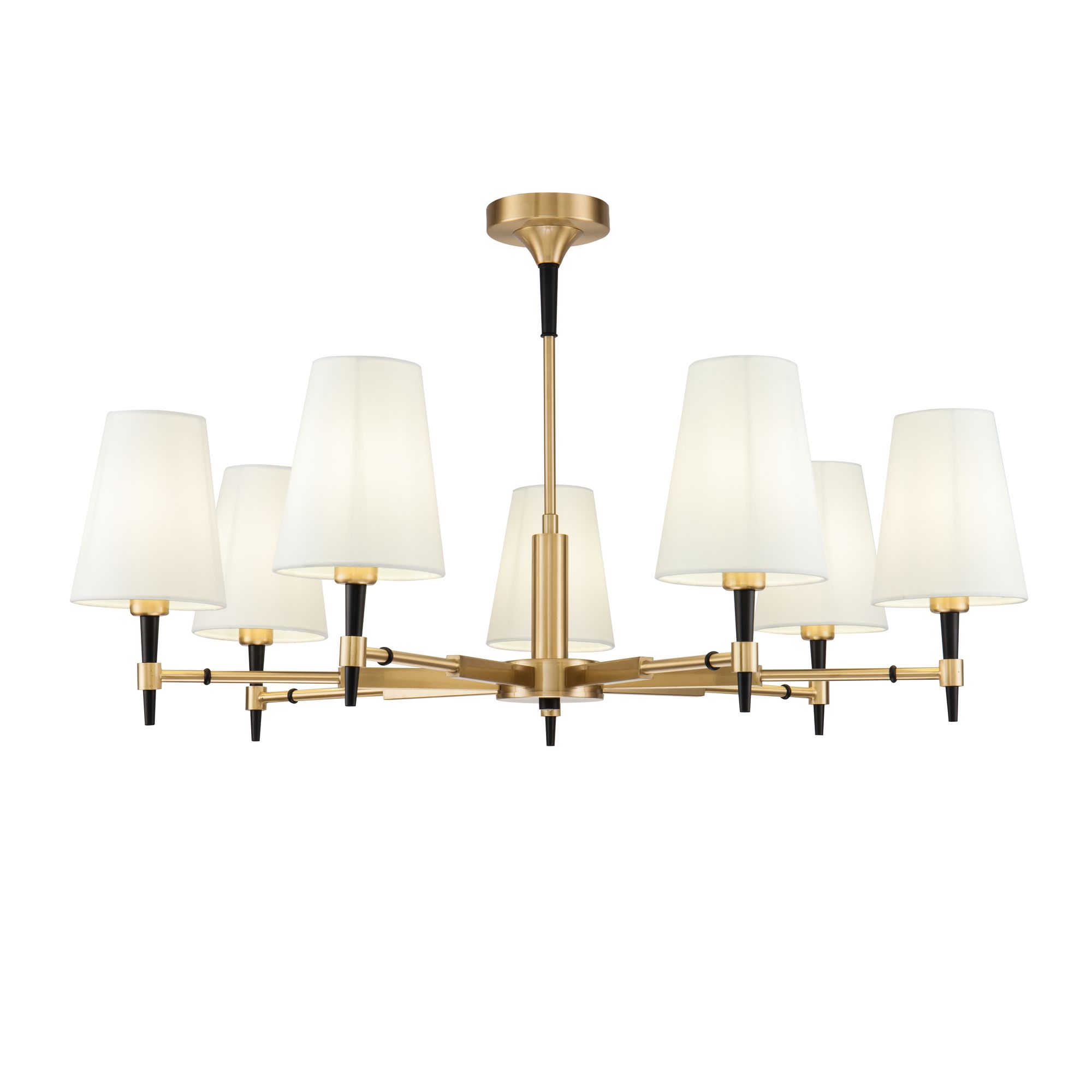 How low should a chandelier hang over a dining table?